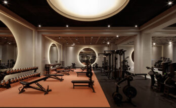 A very sophisticated gym with machines for exercise